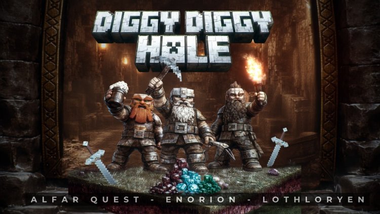 Àlfar Quest, Enorion e Lothlöryen unem forças em versão para "Diggy Diggy Hole"
